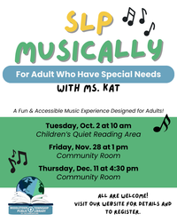 SLP Musically: For Adults with Special Needs