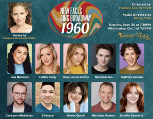Porchlight's New Faces Sing Broadway 1960 at The Rhapsody Theatre