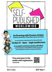 An Evening with Comics Artists Briana Loewinsohn, Thien Pham, and Gene Luen Yang