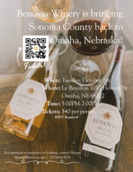 Bringing Sonoma County Wine to Omaha!