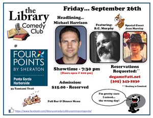 The Library Comedy Club Show