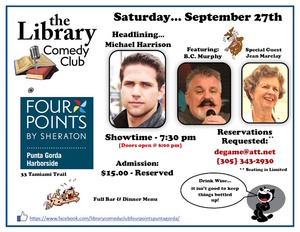 The Library Comedy Club Show