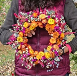 Art in the Park: Dried Floral Wreath 101