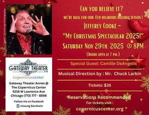 Jefferey Cooke- "My Christmas Spectacular 2025!"