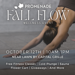 Promenade Fall Flow Wellness Event