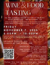 Wine and Food Tasting