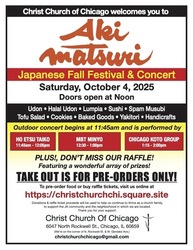 Aki Matsuri at Christ Church of Chicago