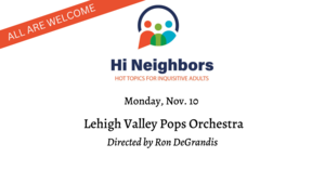 Hi Neighbors Speakers Program
