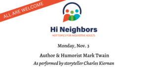 Hi Neighbors Speakers Program