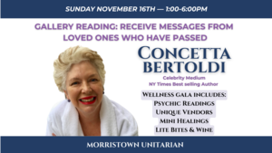 The Wellness Gala Featuring Celebrity Medium Concetta Bertoldi