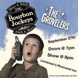 The Grovelers & The Bourbon Jockeys @Linnemans September 27th @ 8pm