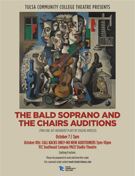 Auditions for the Bald Soprano and The Maids by Ionesco