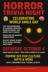 Trivia Night - Horror @ Poppin' Off