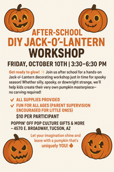 Kids' Craft - DIY Jack-O-Lanterns (no carving!) @ Poppin' Off