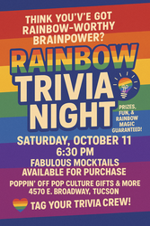 Trivia Night - Rainbow LGBTQ+ @ Poppin' Off