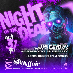 Halloween Night. The Night of The Dead. House Music