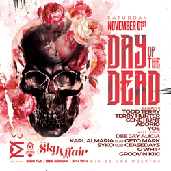 Dia De Los Muertos. 2 Rooms of House Music