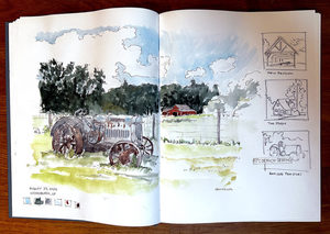 Travel Art Journaling with artist Christina Biroscak