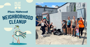 Pilot Brewing Neighborhood Clean Up