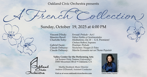 Oakland Civic Orchestra: A French Connection