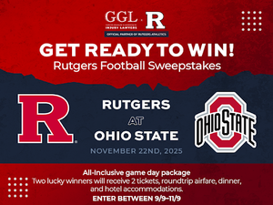 Win the Ultimate Rutgers Football Experience with GGL’s All-Inclusive Sweepstakes!