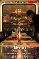 Murder Mystery Event - The Case of the Maltese Crow Murder