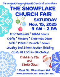 The Snowflake Church Fair
