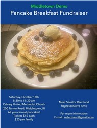 Middletown Democrats Pancake Breakfast fundraiser
