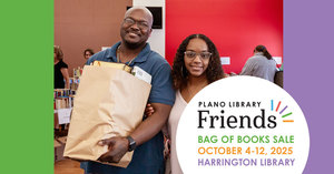 Bag of Books Sale at Harrington Library