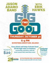 Gig For Good - Activate Good's First-Ever Benefit Concert