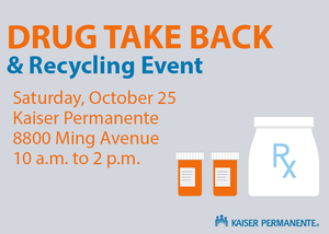 Kaiser Permanente Drug Take Back and Recycling Event