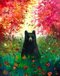 a Fall Visitor at Ace & Vine