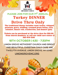 Union Grove Methodist 71st Annual Turkey Dinner