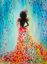 Lola in the Fall at Mtn. Mike's in Napa