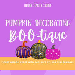 Pumpkin Painting BOO-tique Pre-Show Experience