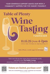 TOP Annual Fall Fundraiser