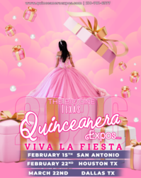 2026 Dallas / Fort Worth Quinceanera Expo March 22nd, 2026 at Irving Convention Center