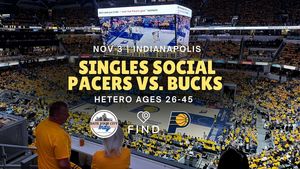 Pacers Singles Social Ages 26-45 | Downtown Indy