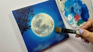 Art Workshops: Moon Painting