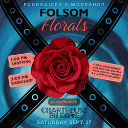Folsom Florals: Fundraiser & Floral Workshop Supporting Life-Saving Mental Health Services