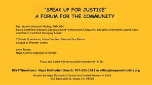 Speak Up For Justice