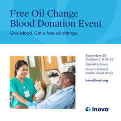 Free Oil Change Blood Donation Event