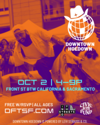 Downtown Hoedown on Front St. October 2nd | 4-9pm
