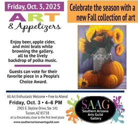 SAAG Gallery Octoberfest-Themed Art & Appetizers