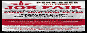 Penn Beer Sales and Service Job Fair - In-Person or Virtual