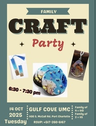 Family Craft Party at GCUMC