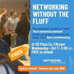 Next Level Networking @US Pizza | Bryant