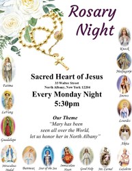 Rosary Night at Sacred Heart - North Albany