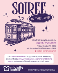 The Midwife Center's Soiree in the Strip on October 17, 2025 at Heinz History Center