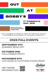 Out at Bobby's Halloween Party